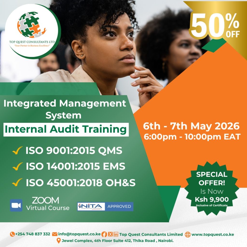 Integrated Management System – Internal Audit Training - Top Quest ...