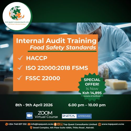 Internal Audit Training: Food Safety Standards